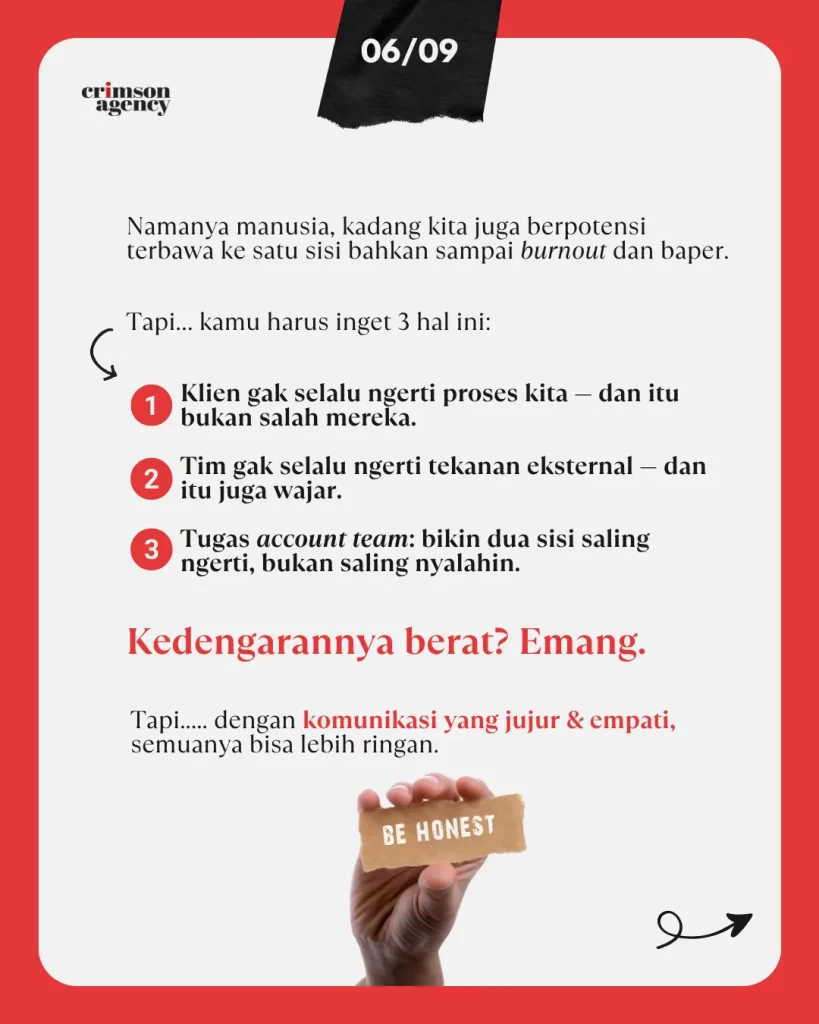 Hal yang harus di ingat sebagai praktisi aacount executive