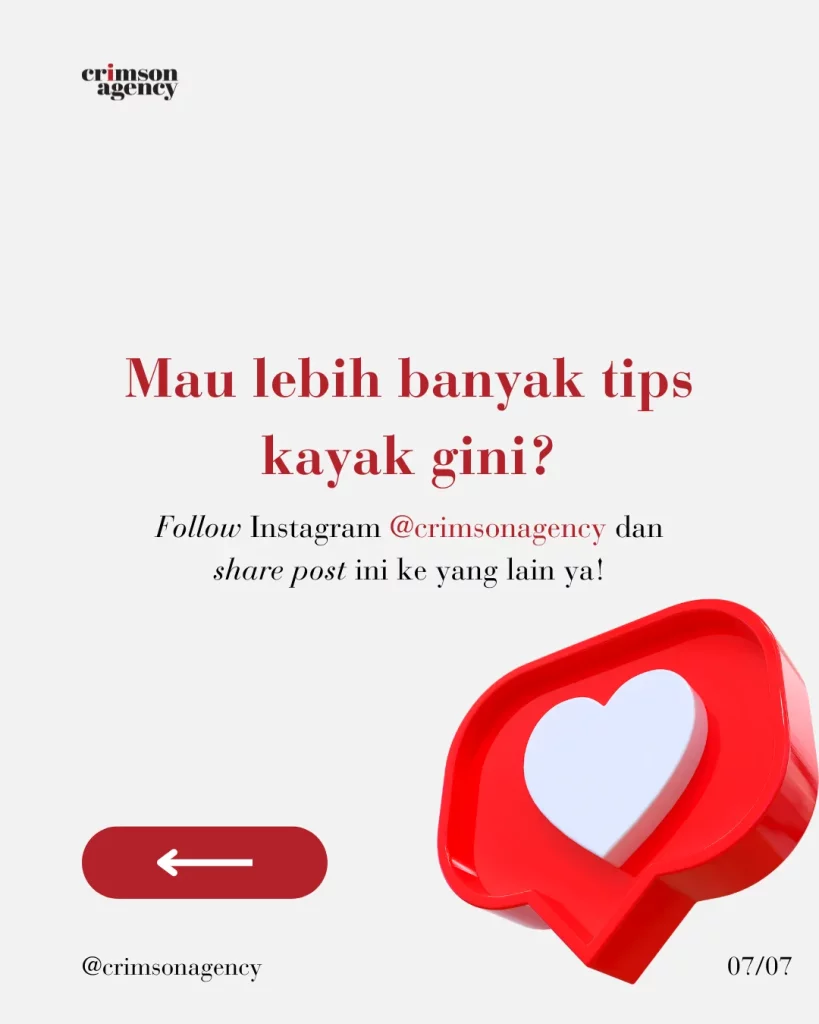 Follow @crimsonagency untuk lebih banyak insight lainnya