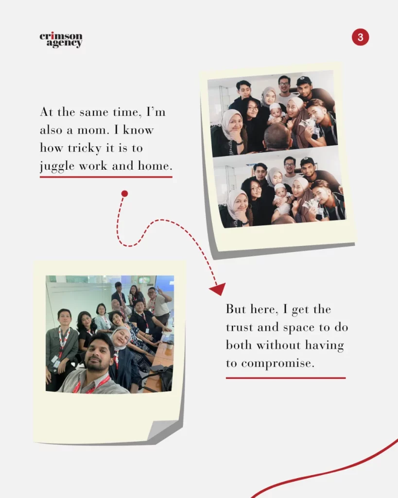 How Nabila juggle her life between being a mom and a creative professional.